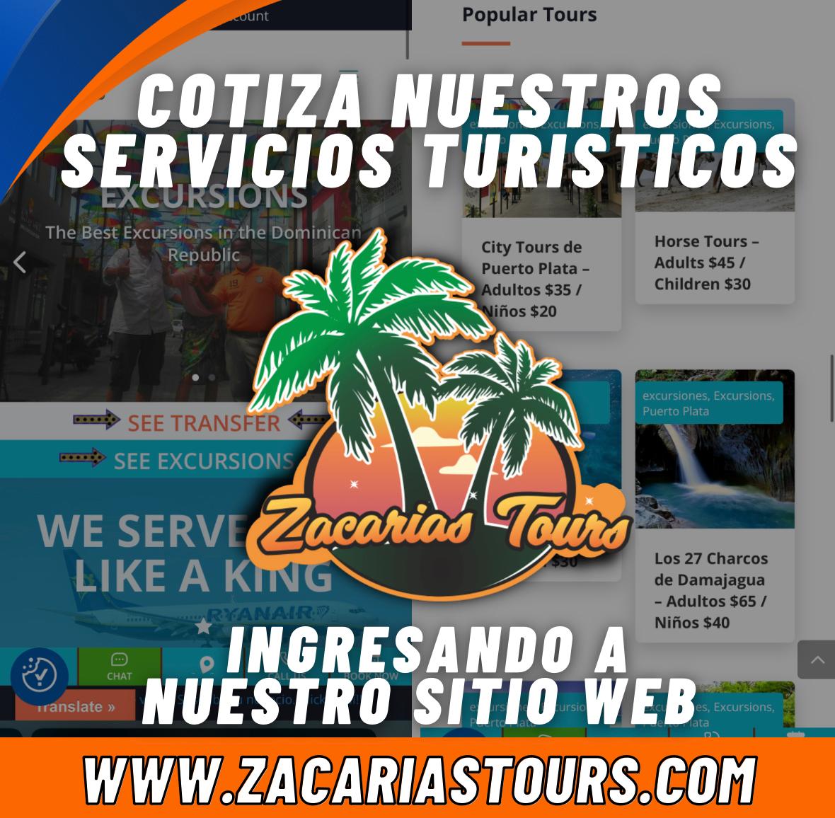 ‎Quote Now! Zacarias Tours Comes to you with the best transfer service‎